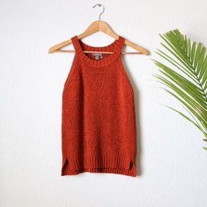 J. Crew Point Sur Orange Top Sz:S